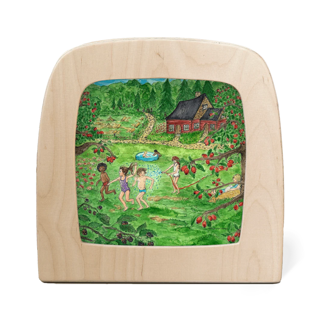 Eentje van Margo - Red Cottage: Summer Silhouette