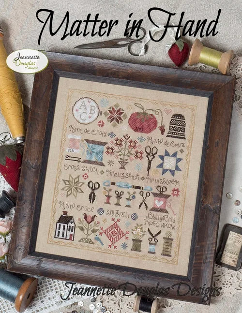 Matter in Hand stitch pattern by Jeannette Douglas Designs