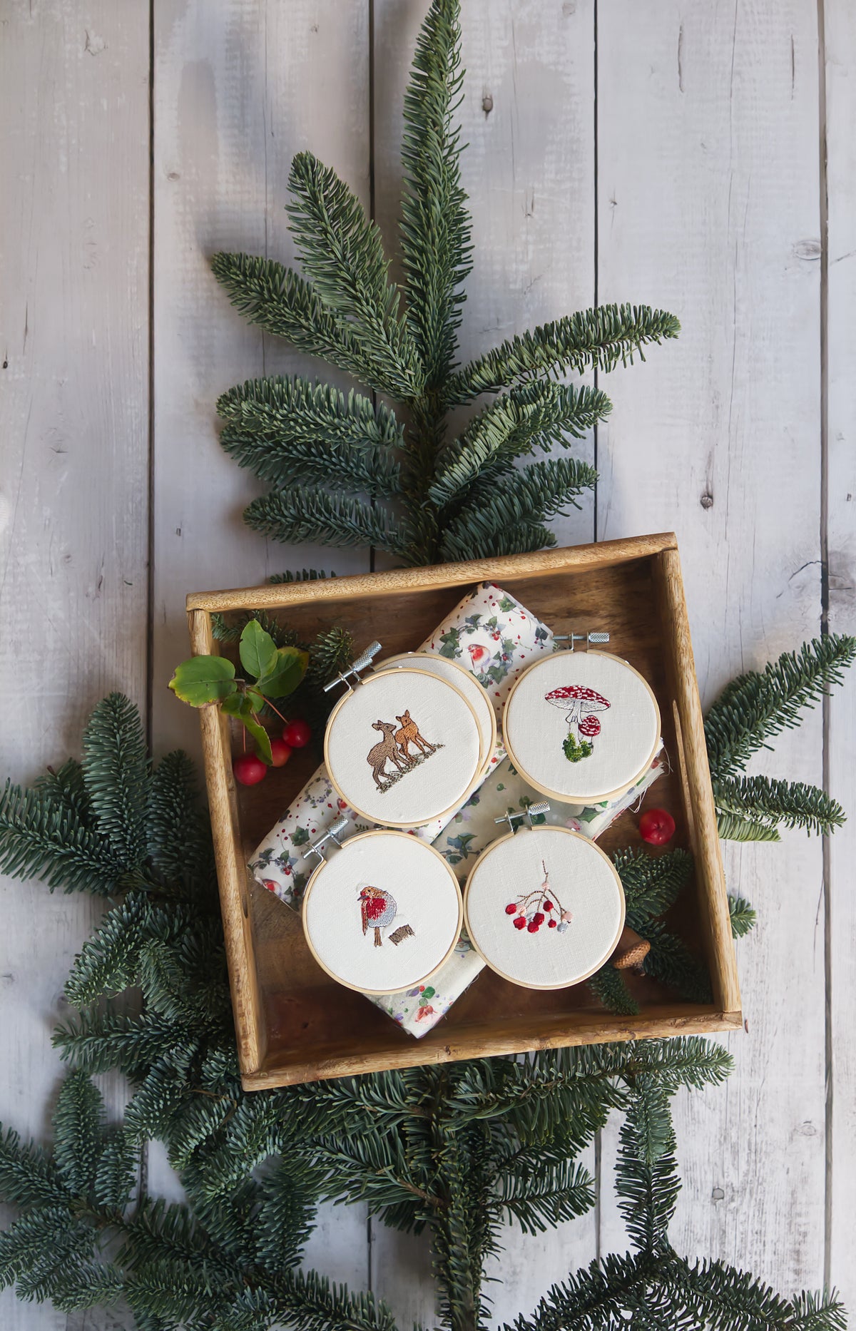 Acufactum MACHINE EMBROIDERY FILE - Winter Minis