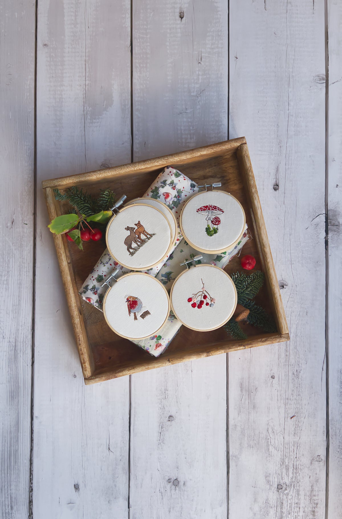 Acufactum MACHINE EMBROIDERY FILE - Winter Minis