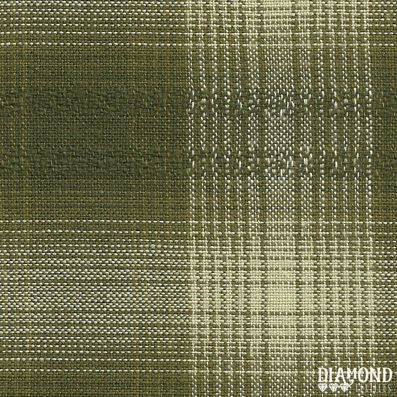 NIKKO By Diamond Textiles - Plaid in Olive & Natura