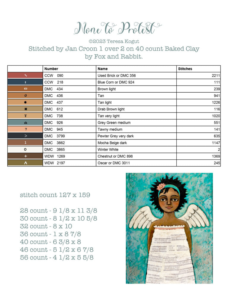 Hello Love -7 designs- FULL COLOR, by Teresa Kogut pattern booklet