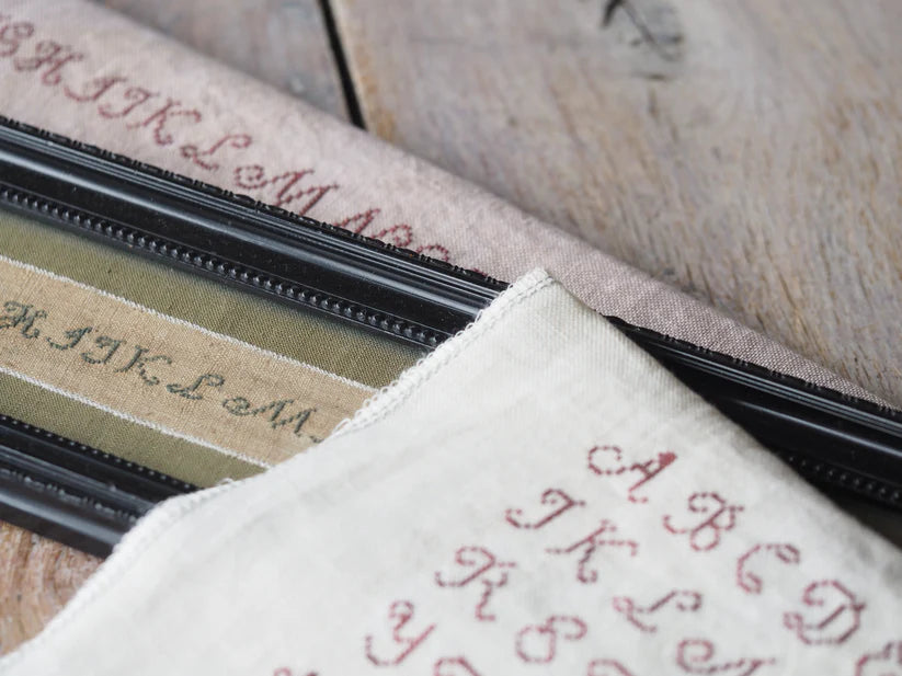 The Stitchery Sisters Cross Stitch Pattern: Alphabet Sampler