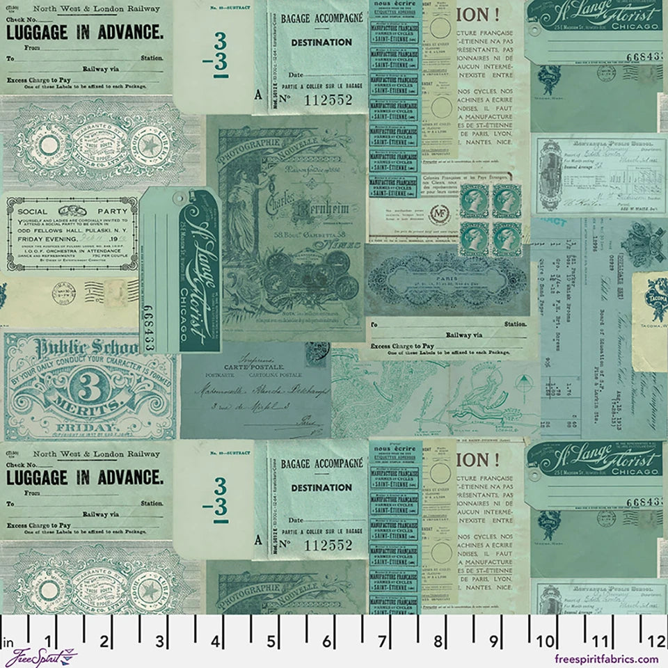 Eclectic Elements by Tim Holtz {Teal Ephemera}