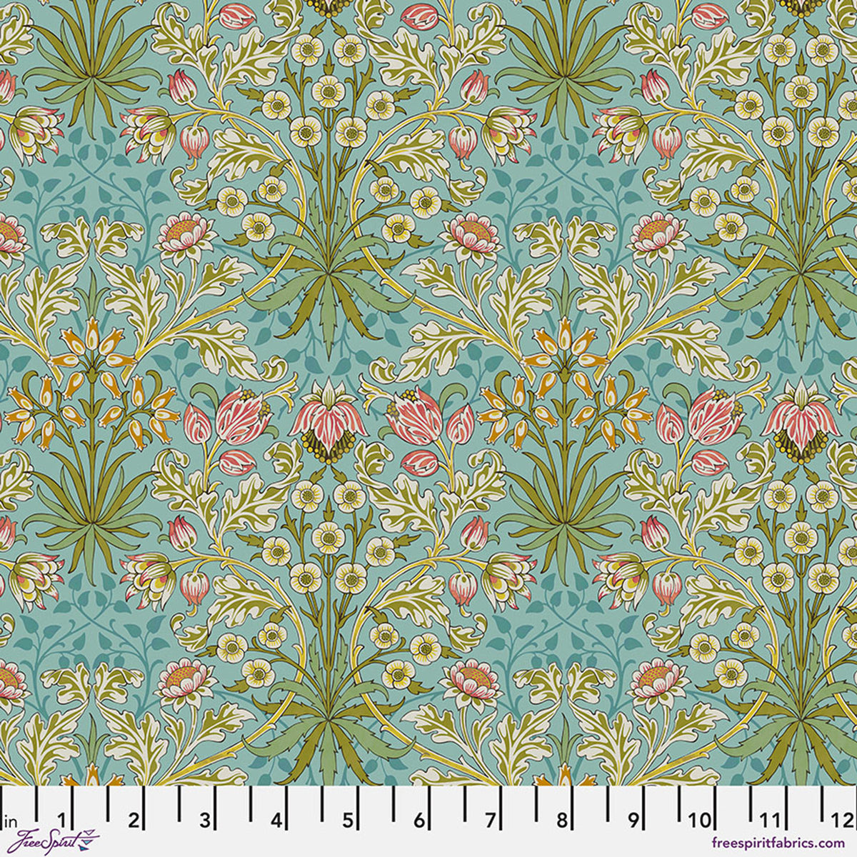 Bedford Park by Morris & Co. Hyacinth {Mineral}