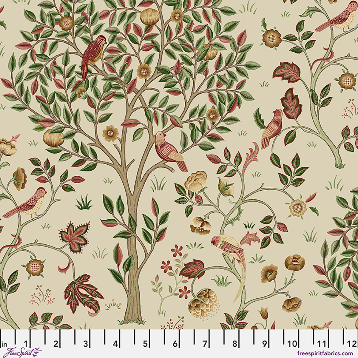 Suffolk Holiday Collection {Kelmscott Tree-Barbed Berry} by Morris & Co.