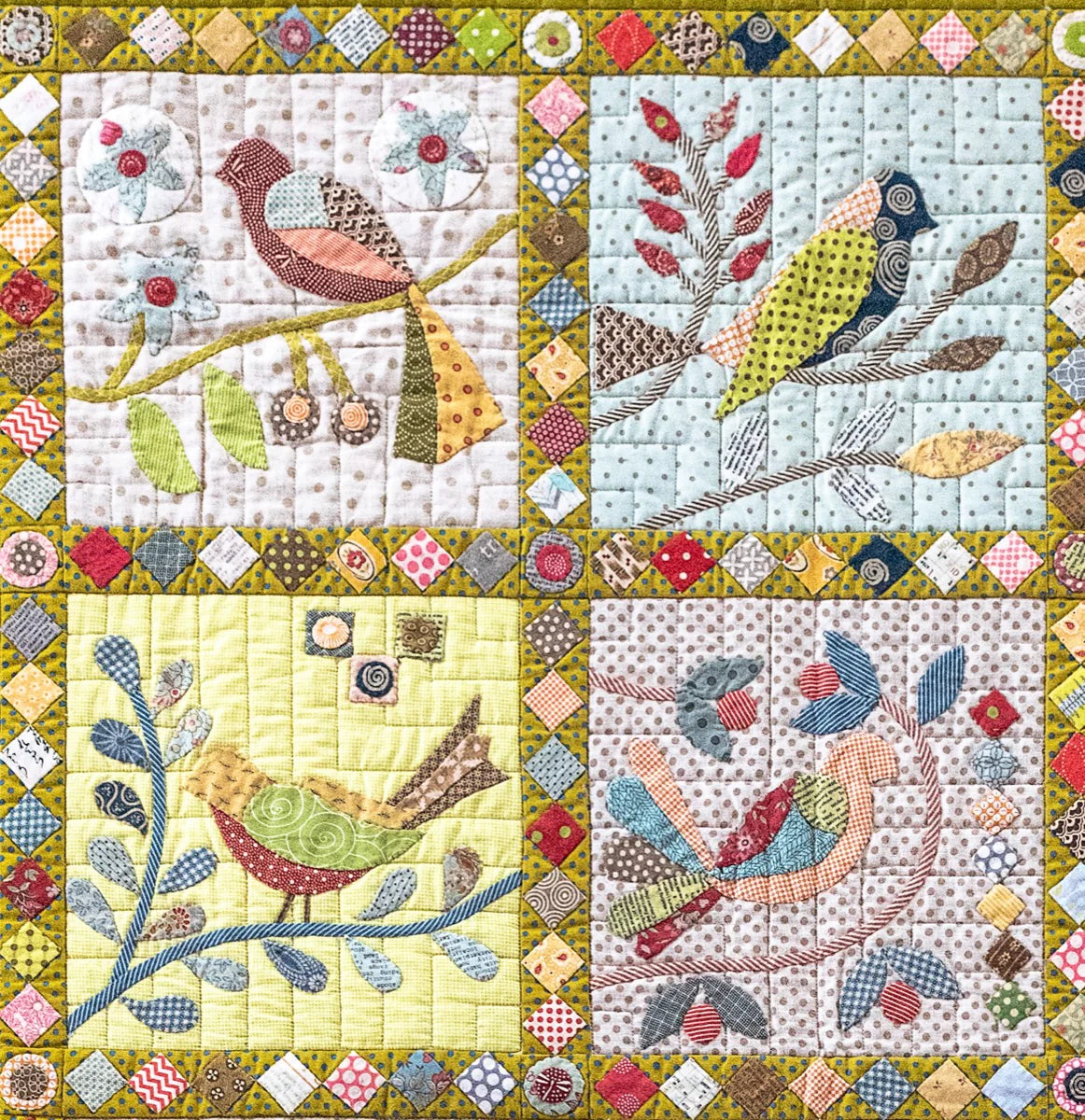 A Paradise of Birds Paper Pattern by Irene Blanck