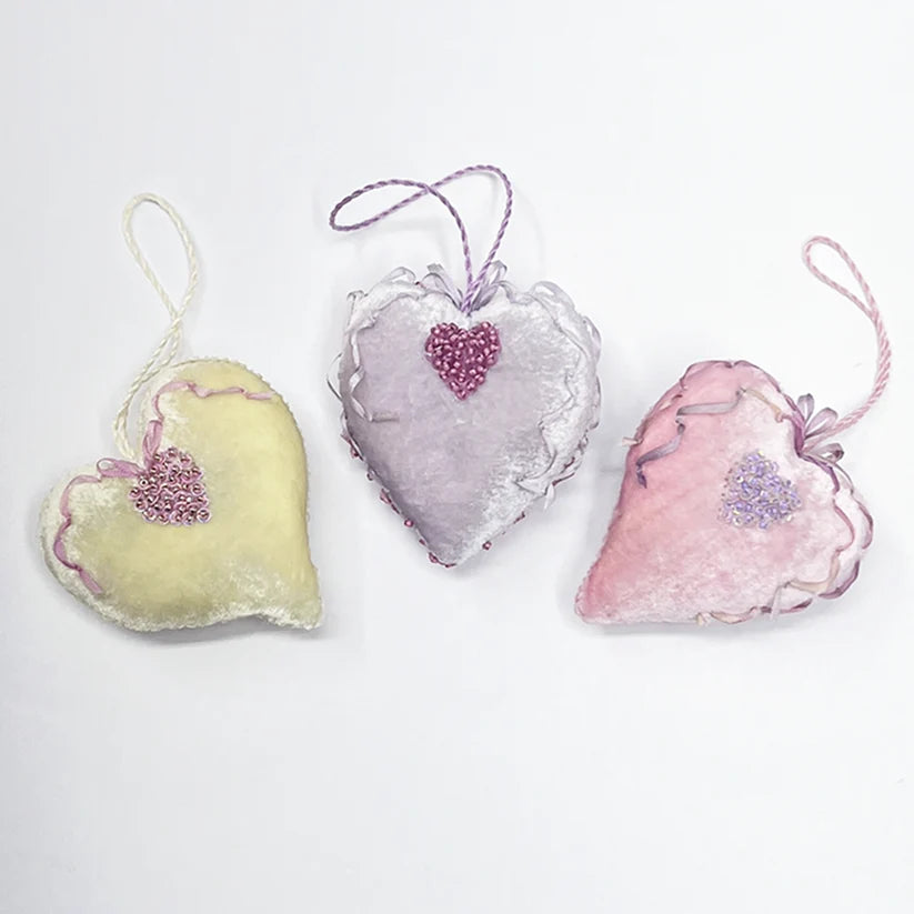 Velvet Heart Kit -Pastel Candies- by Mary Jo Hiney Designs