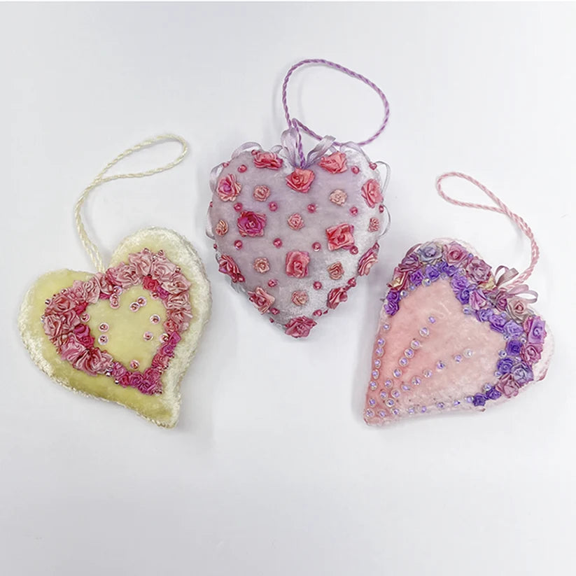 Velvet Heart Kit -Pastel Candies- by Mary Jo Hiney Designs