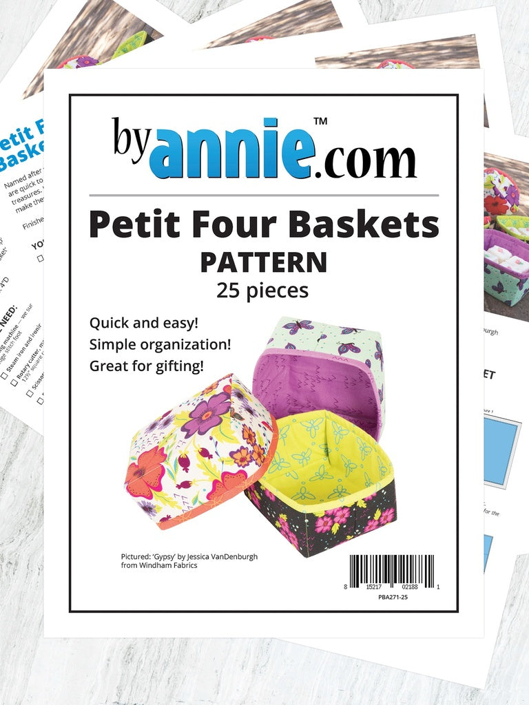 Petite Four Baskets {By Annie's} Paper Pattern