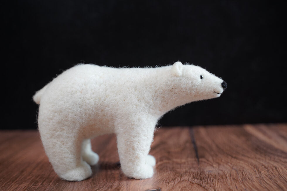 Bear Creek Felting Kit Polar Bear