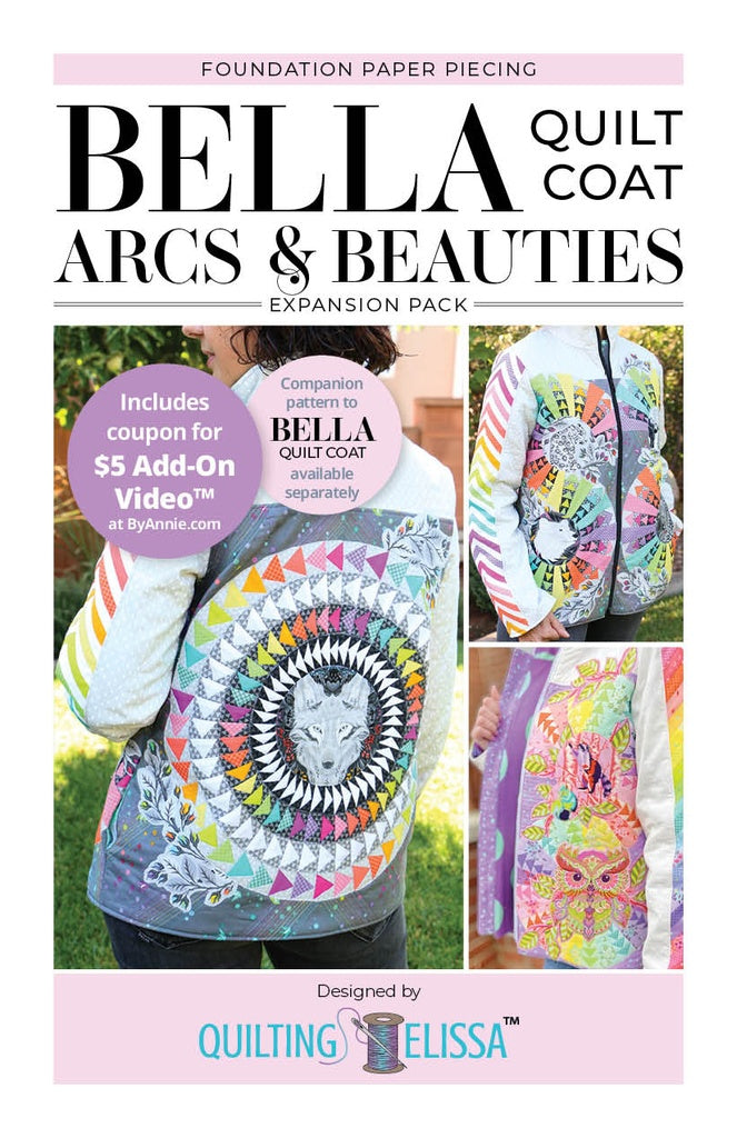 Bella Quilt Coat Arcs and Beauties {By Annie's} Paper Pattern EXPANSION PACK