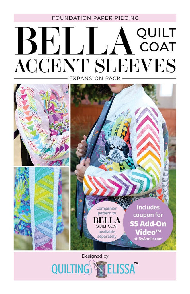 Bella Quilt Coat Arcs and Beauties {By Annie's} Paper Pattern EXPANSION PACK