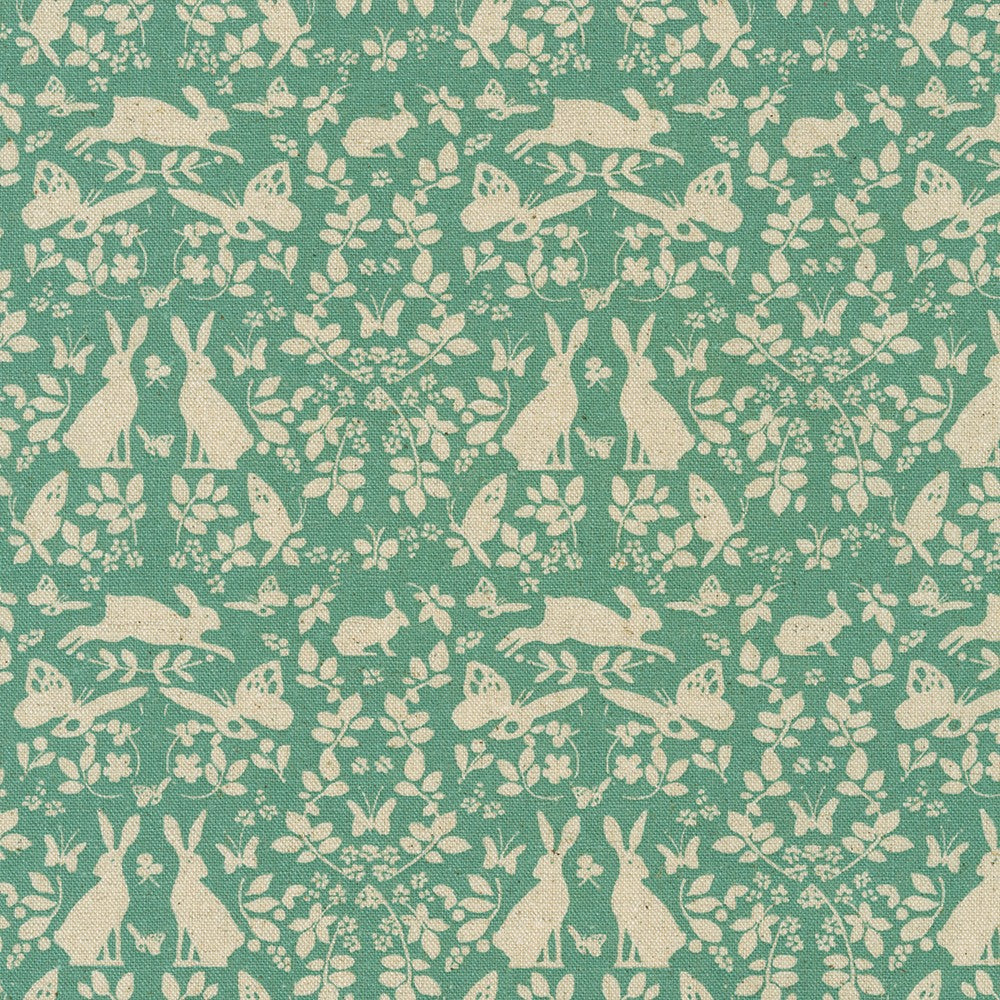Cotton Flax Prints: Bunny