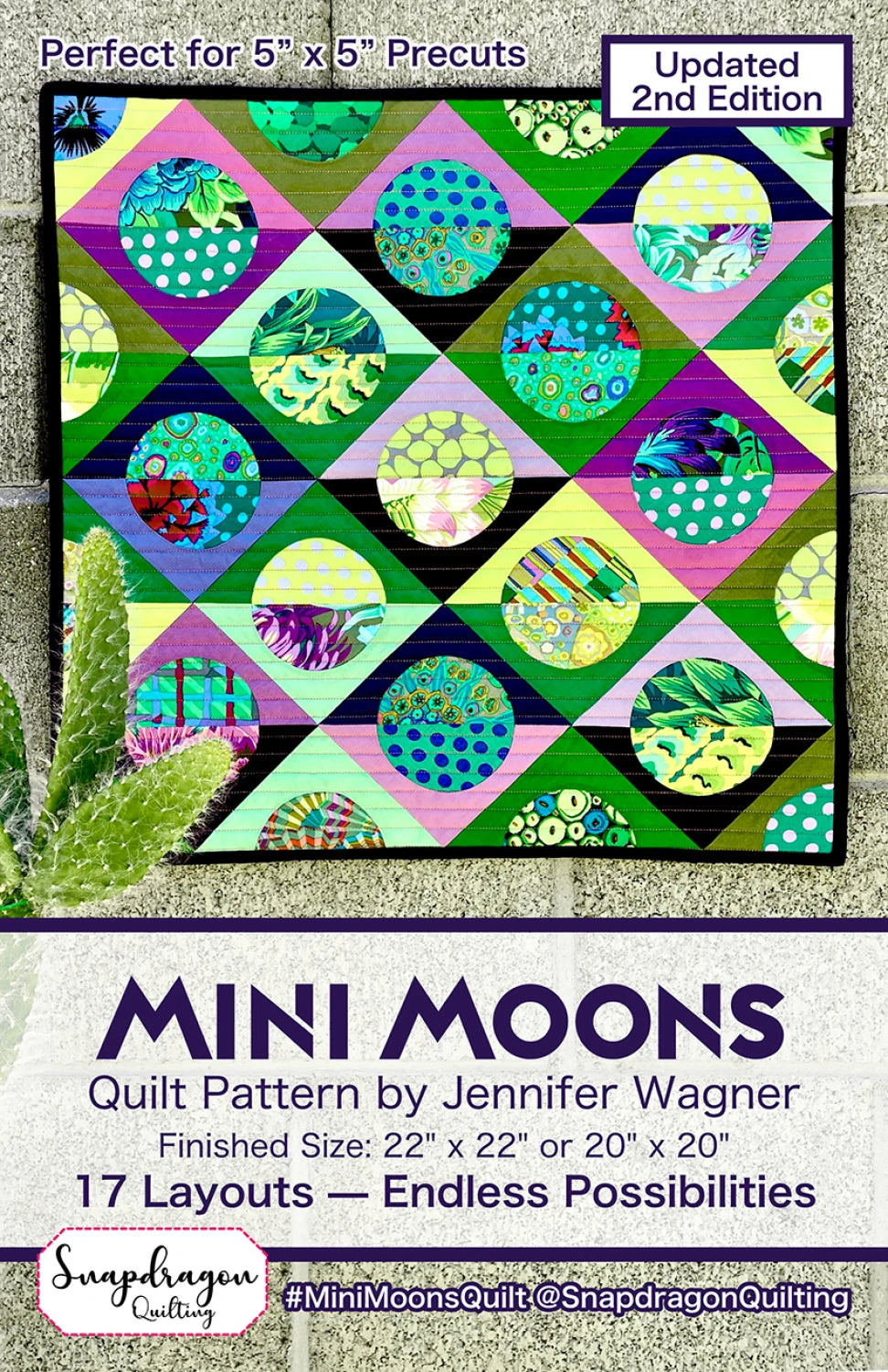 Mini Moons pattern by Jennifer Wagner