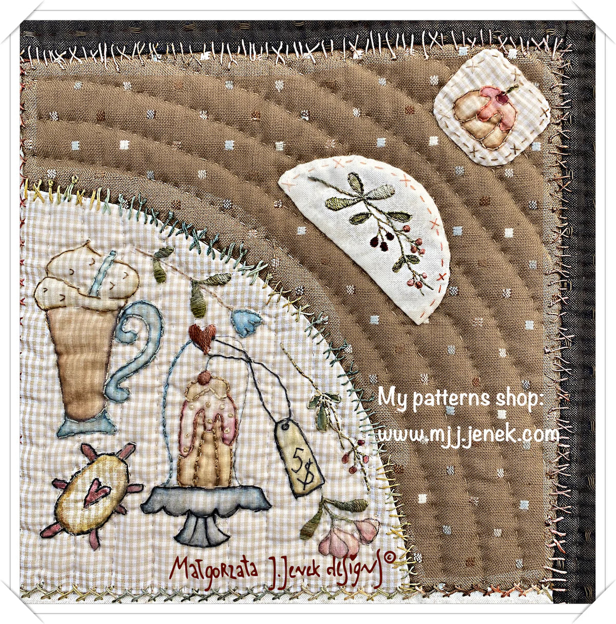 Drawn and Stitched Quilt Pattern