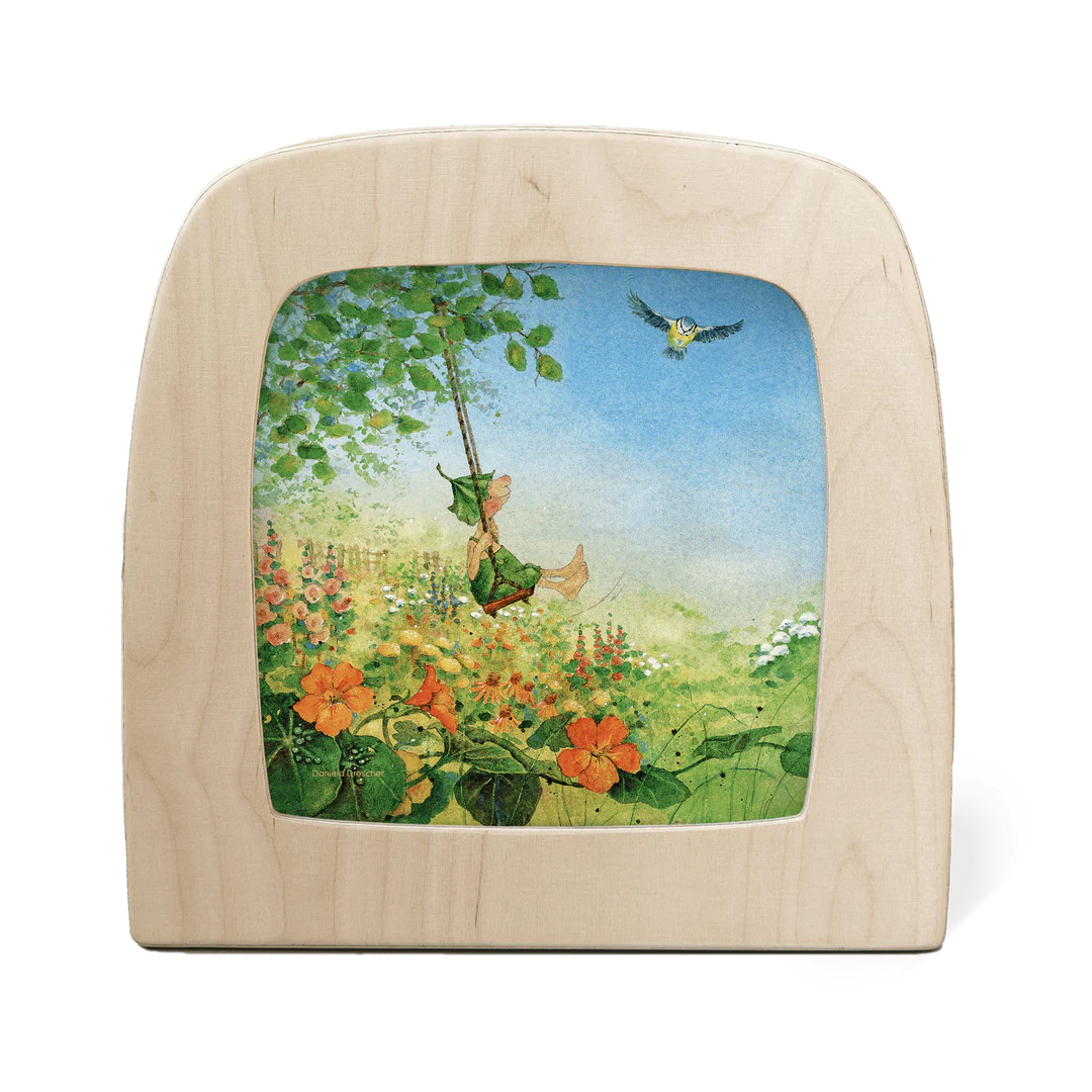 Griswald Hears the Grass Grow - Swing Silhouette by Daniela Drescher