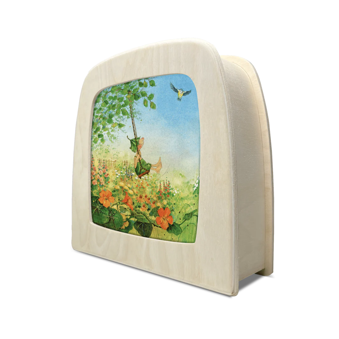 Griswald Hears the Grass Grow - Swing Silhouette by Daniela Drescher