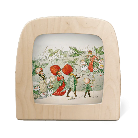 Elsa Beskow - Family Strawberry - Christopher's Garden Silhouette
