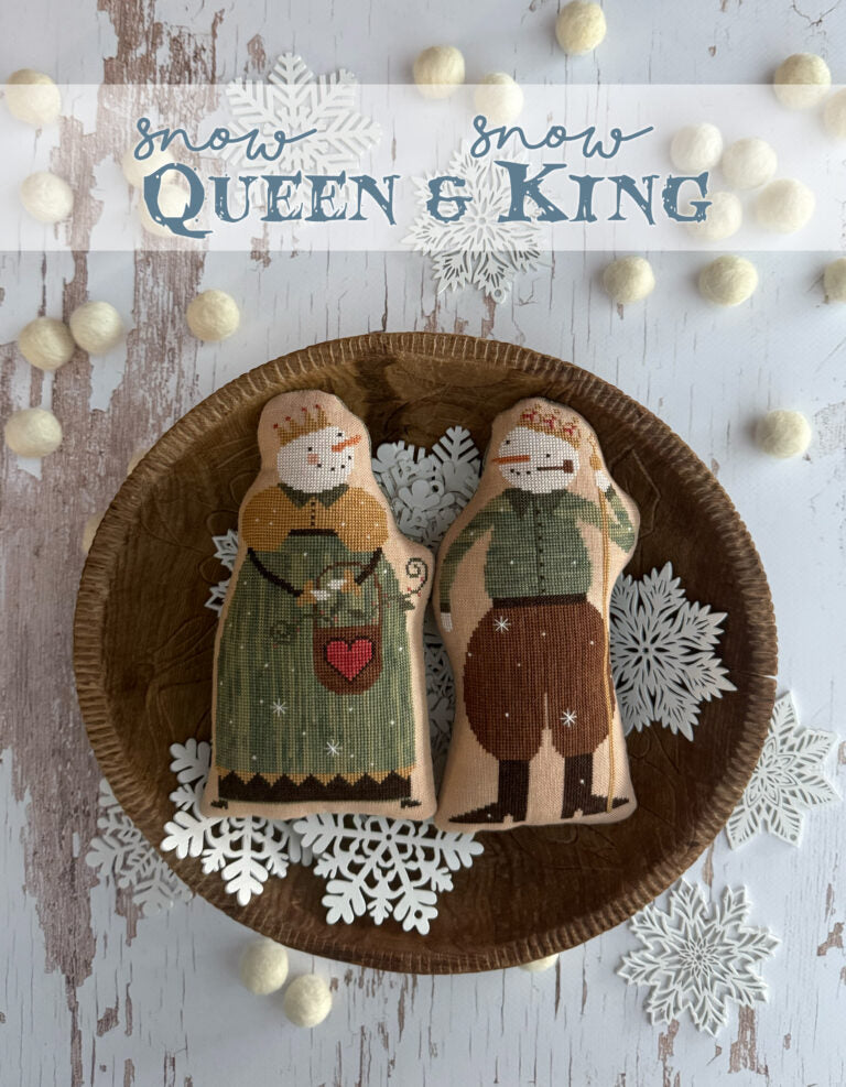 Hello Winter -9 designs- FULL COLOR, by Teresa Kogut pattern booklet