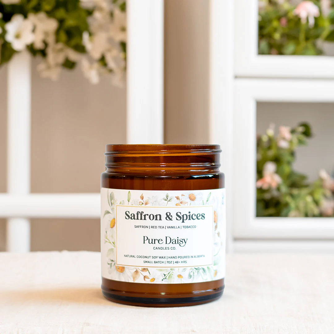 Saffron & Spices Candle by Pure Daisy