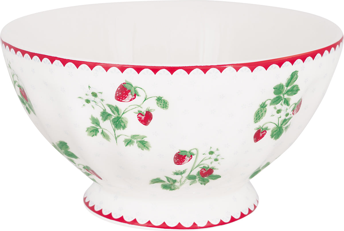 GreenGate French Bowl XL Berry White