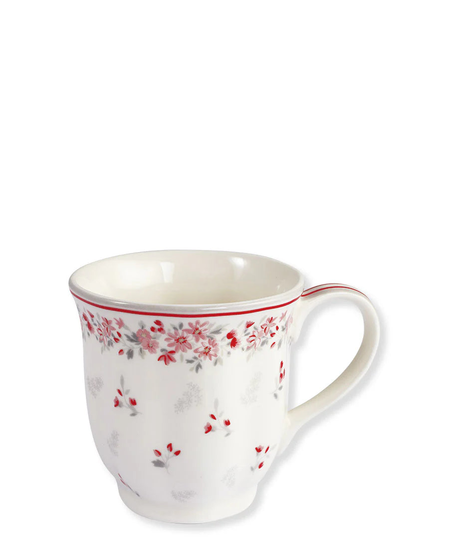 GreenGate Tea Mug Emberly White