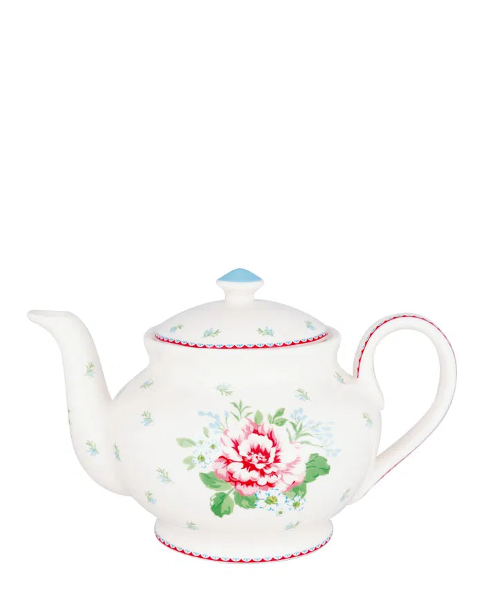 GreenGate: Teapot Alivia White