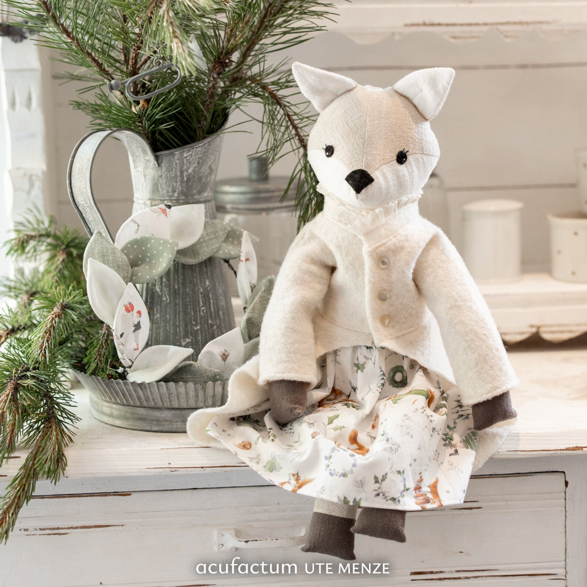 Acufactum A Handmade Winter KIT {Fox Dolls}
