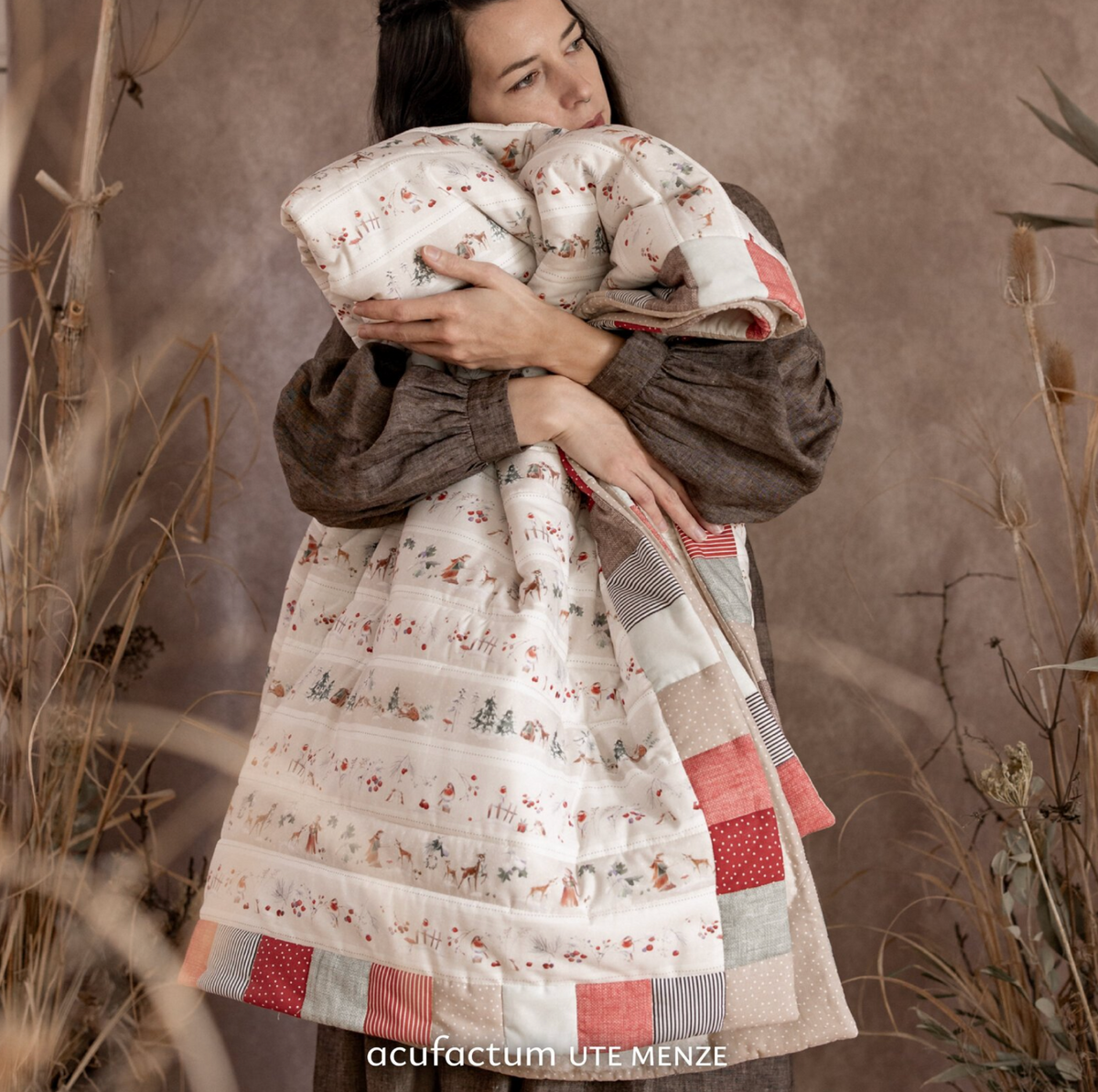Acufactum A Handmade Winter KIT {Winter Time Quilt}