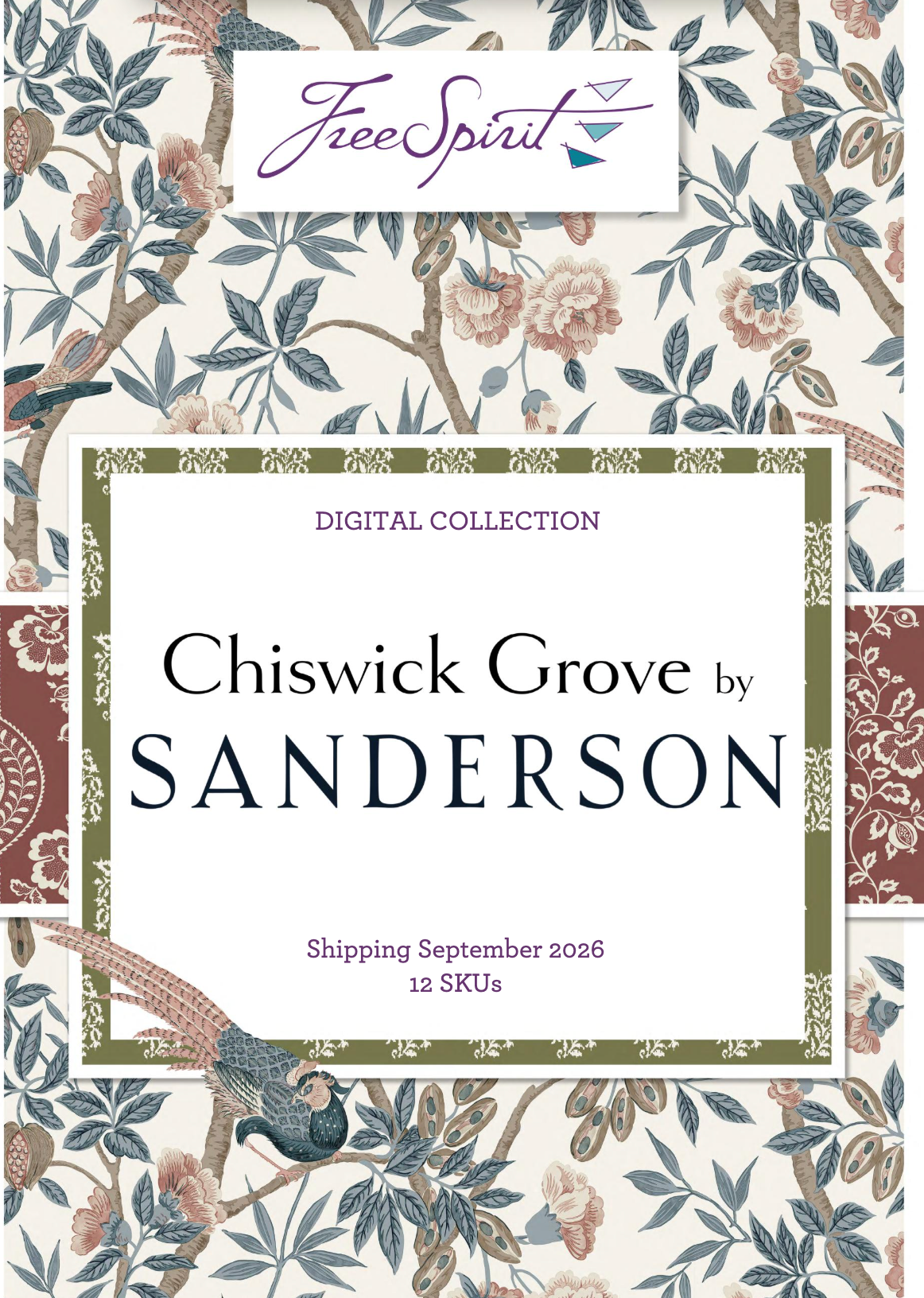Sanderson Chiswick Fat Quarter Bundles