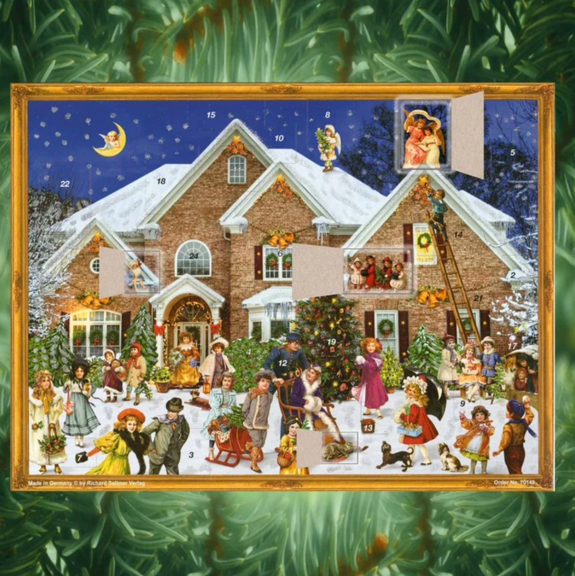 German Advent Calendar {Victorian House}