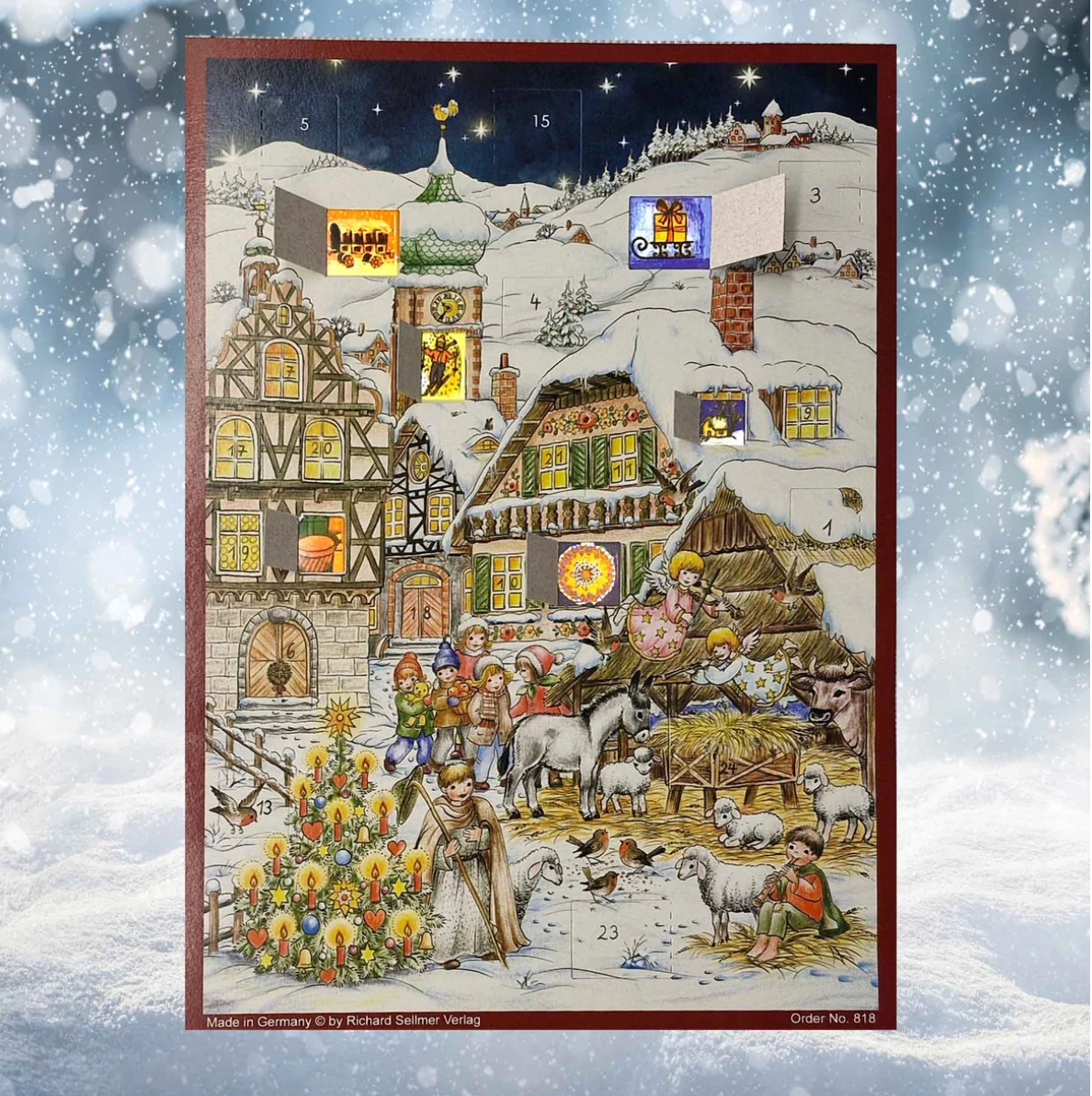 German Advent Calendar {Christmas in the Mountains}
