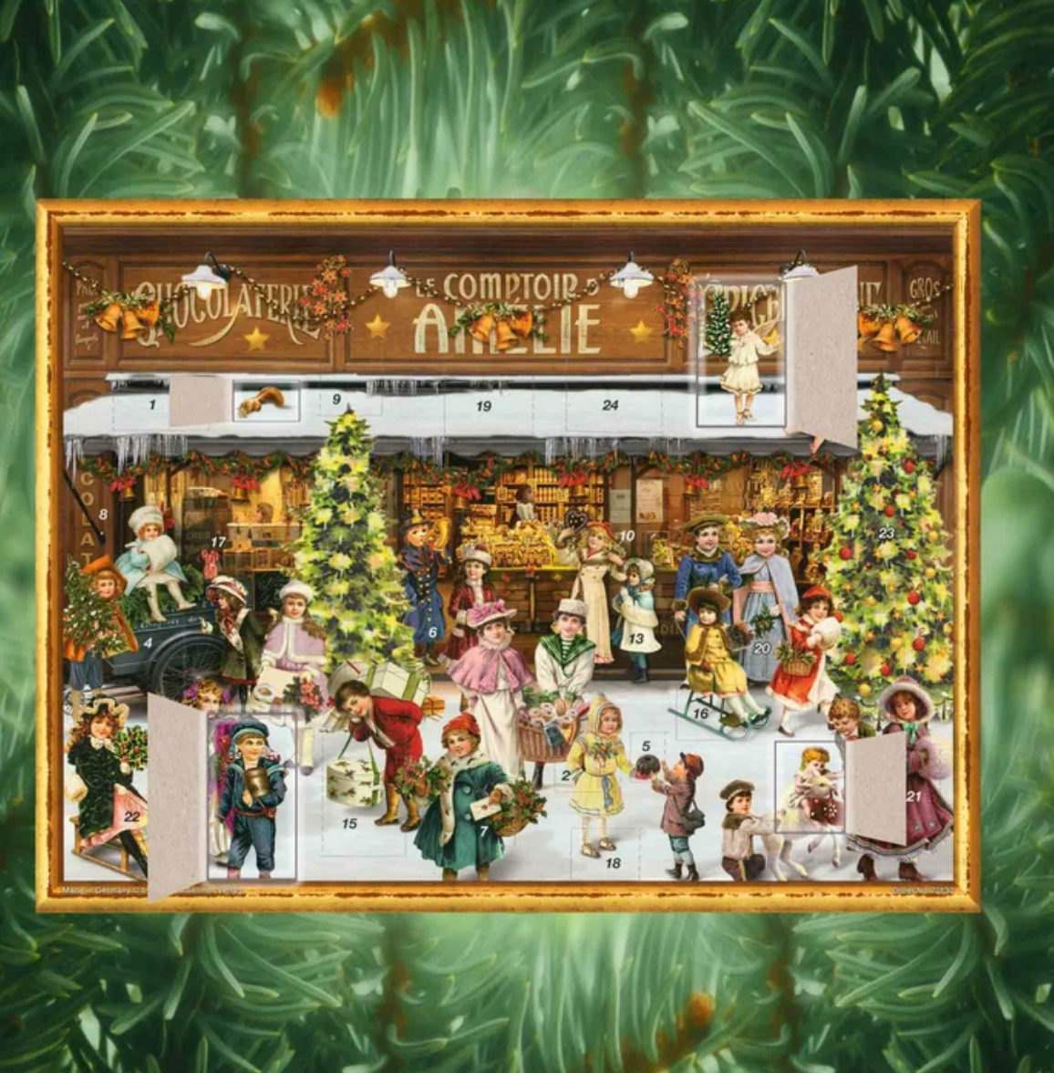 German Advent Calendar {Victorian Shop}