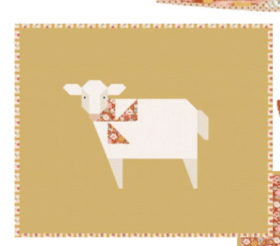 Tilda Village Life Farmers Market Pillow KIT {Sheep}