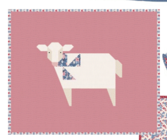 Tilda Village Life Farmers Market Pillow KIT {Sheep}