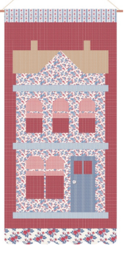 Tilda Village Life Wallhanging KIT