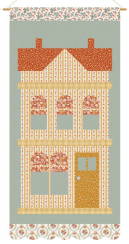 Tilda Village Life Wallhanging KIT