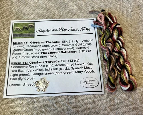 Shepherd's Box Cross stitch pattern by Jeannette Douglas Designs