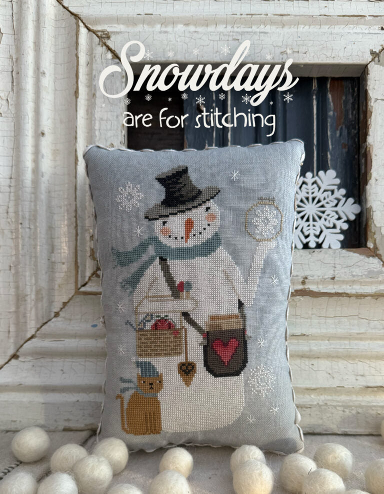 Hello Winter -9 designs- FULL COLOR, by Teresa Kogut pattern booklet