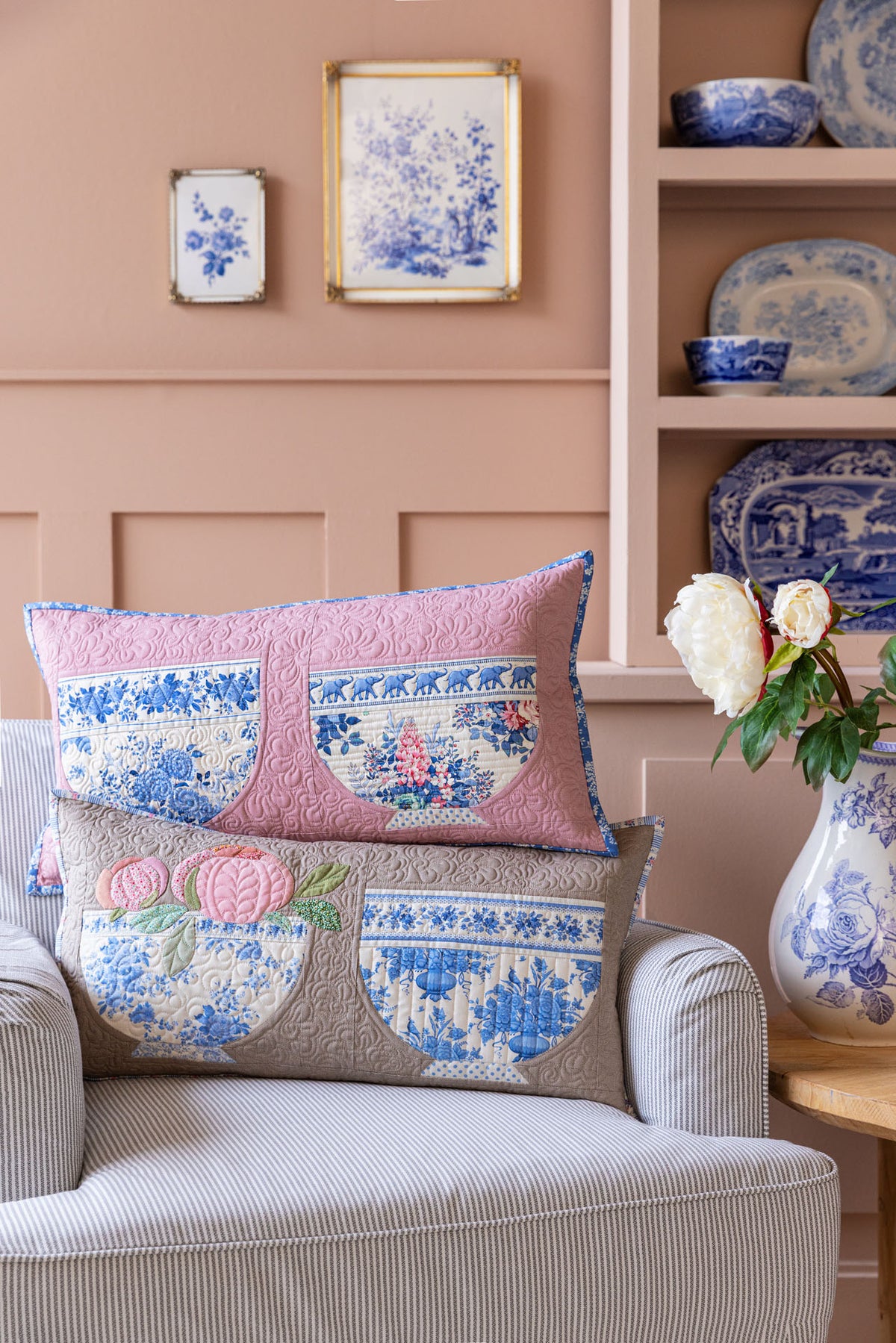 Tilda Something Blue Bowl Pillow KIT