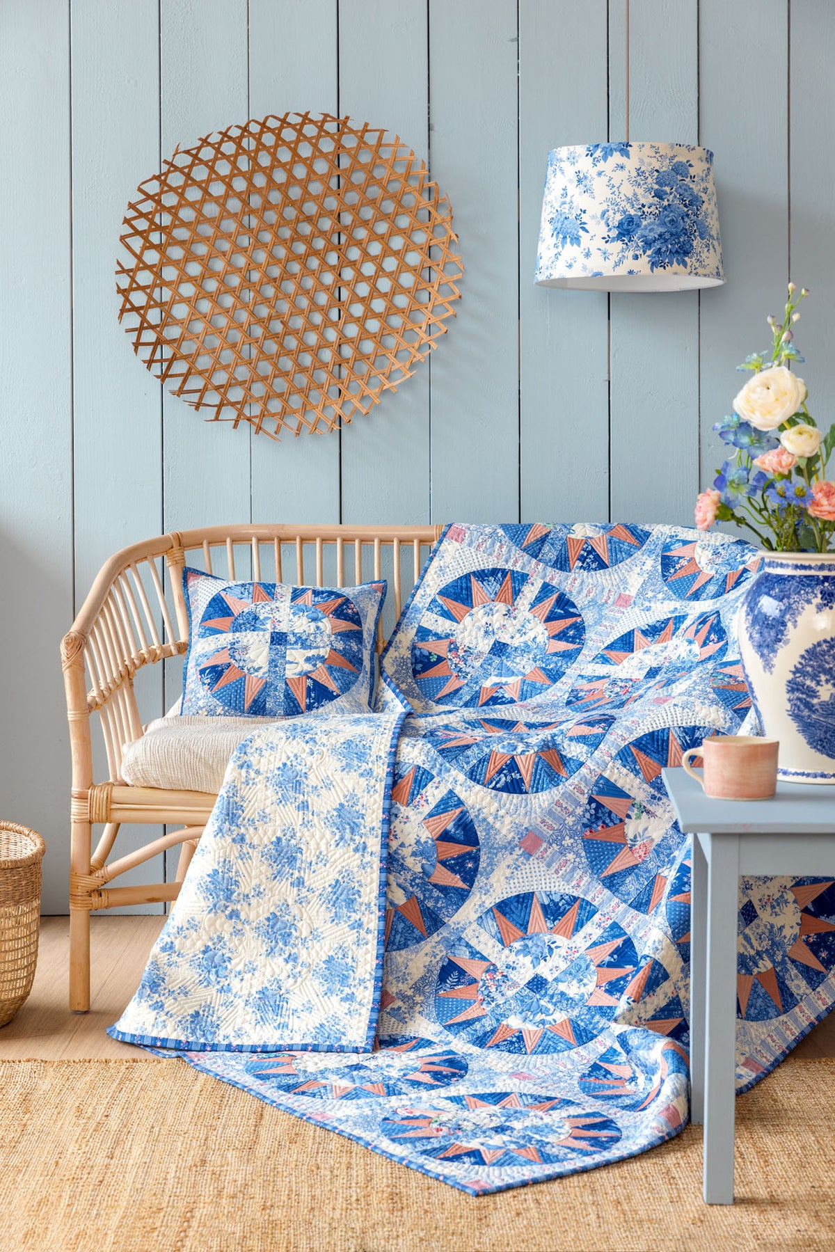 Tilda Something Blue Sunny Skies Quilt KIT