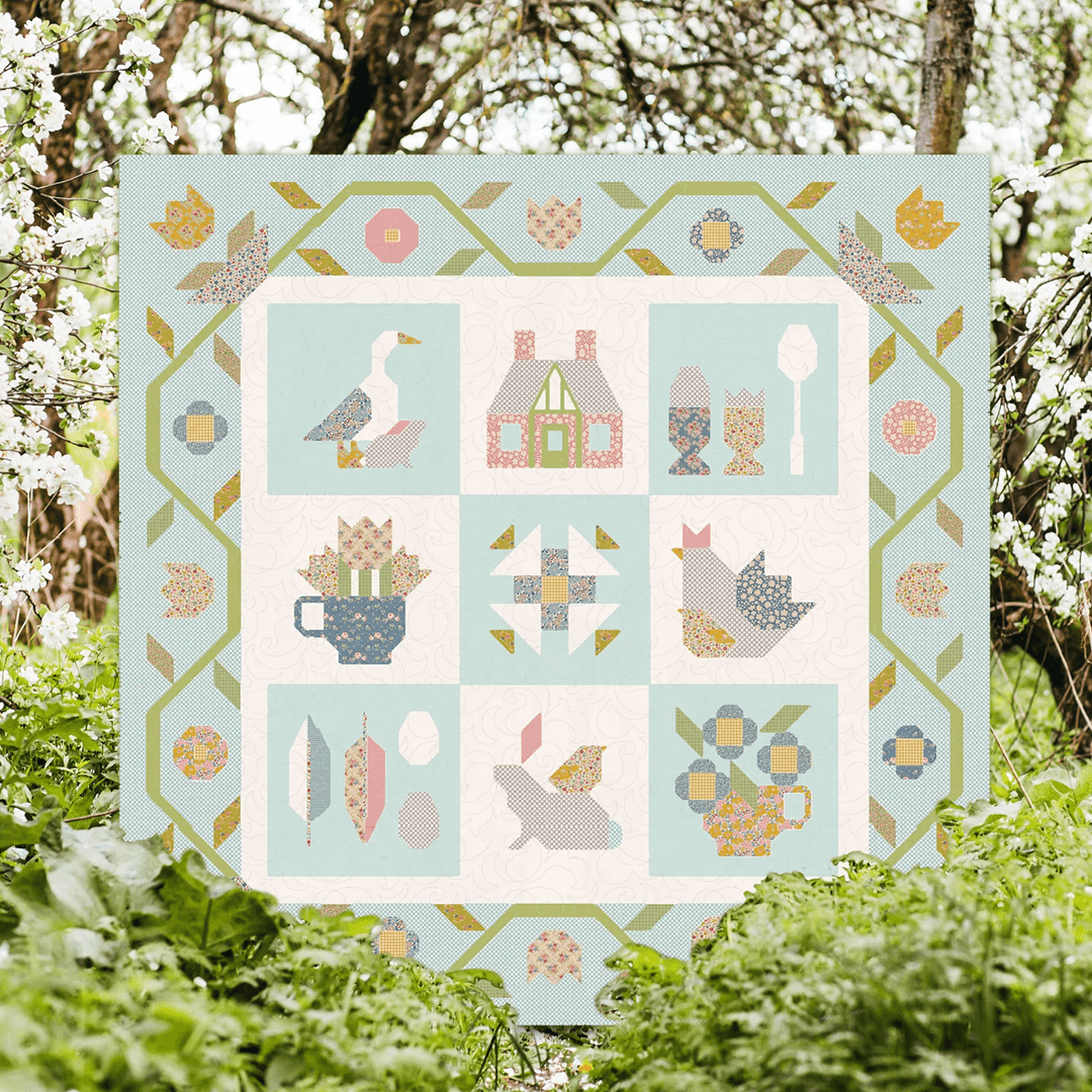 Spring Cottage KIT - Willow Cottage Quilt Co