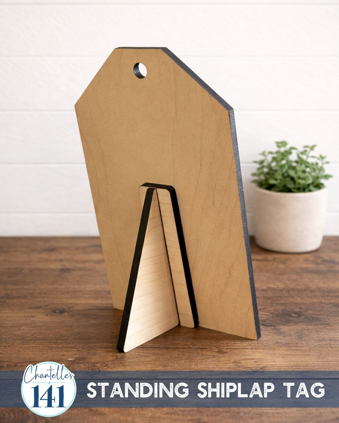 Chantelle's 141 Standing Shiplap Tag finishing board