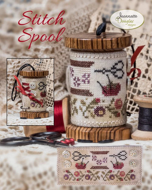 Stitch Spool Cross stitch pattern by Jeannette Douglas Designs