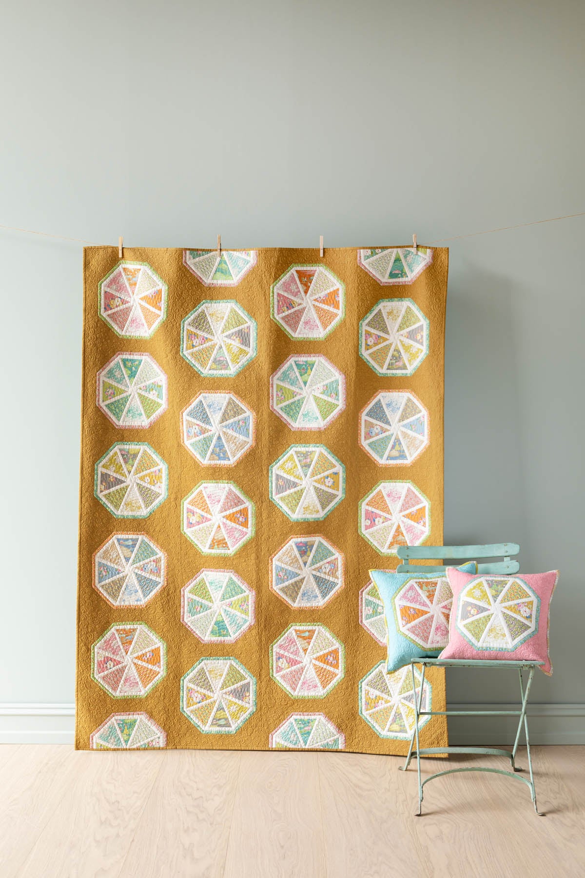 Tilda Sunday Brunch Spiked Lemonade Quilt KIT