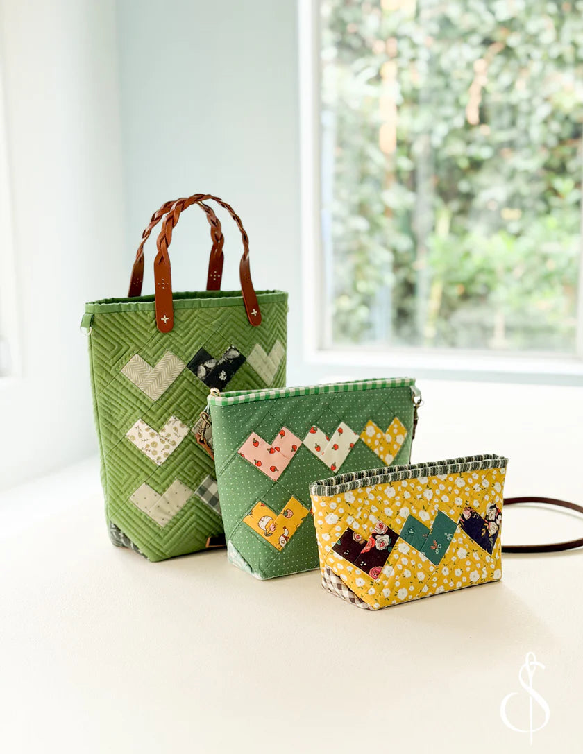 Sweetheart Trio Pattern by Minki Kim Sewing Illustrations