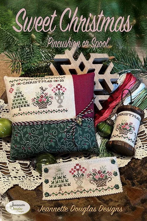 Sweet Christmas Cross Stitch pattern by Jeannette Douglas Designs