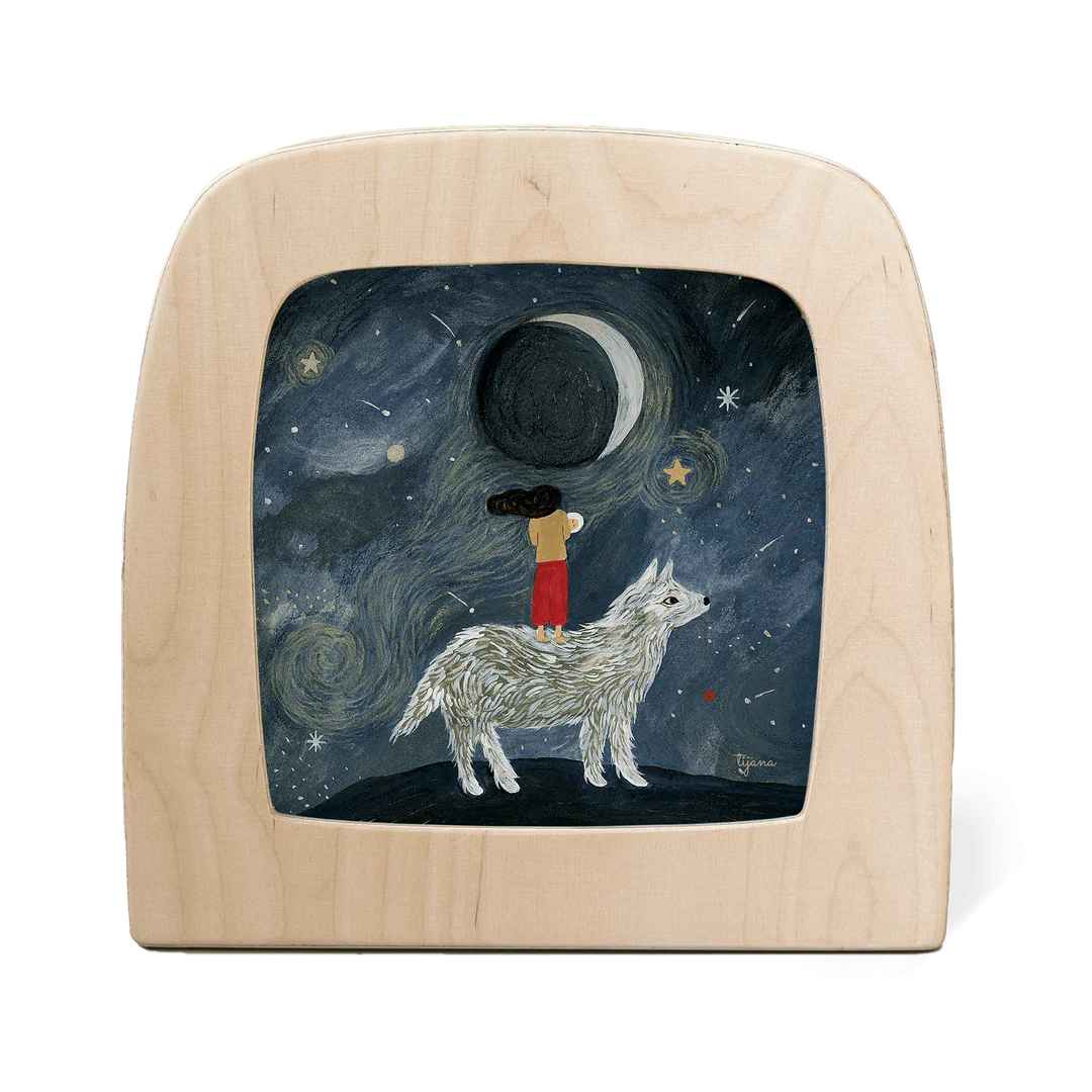 Tijana Draws - Wolf Mother Silhouette