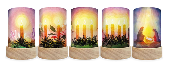 Toverlux Lantern Shades Vogel Geluk - Advent